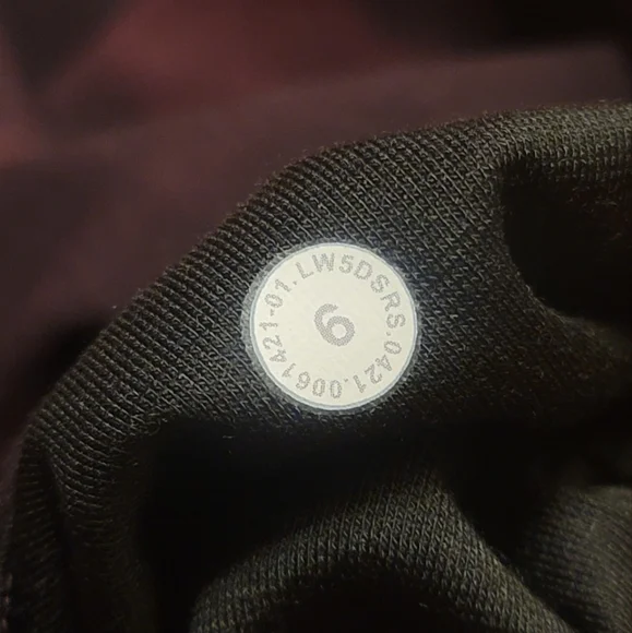 Lululemon Align HR Leggings With Pockets 25" W5DSRS 6 Diamond Dye Cassis Black - Picture 15 of 15